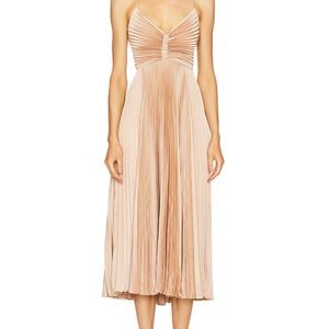 ALC gemini pleated cut out dress worn 1x size 4